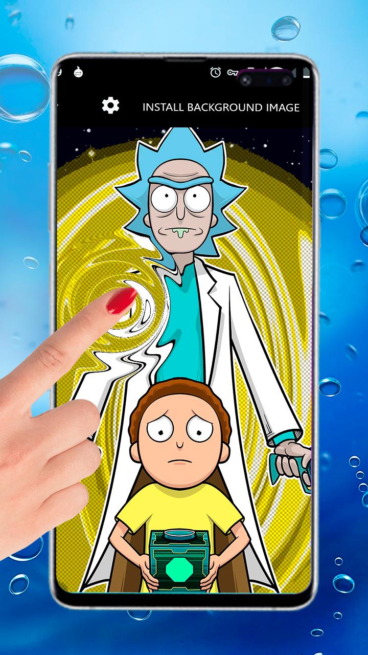 rick and morty live wallpaper video｜TikTok Search