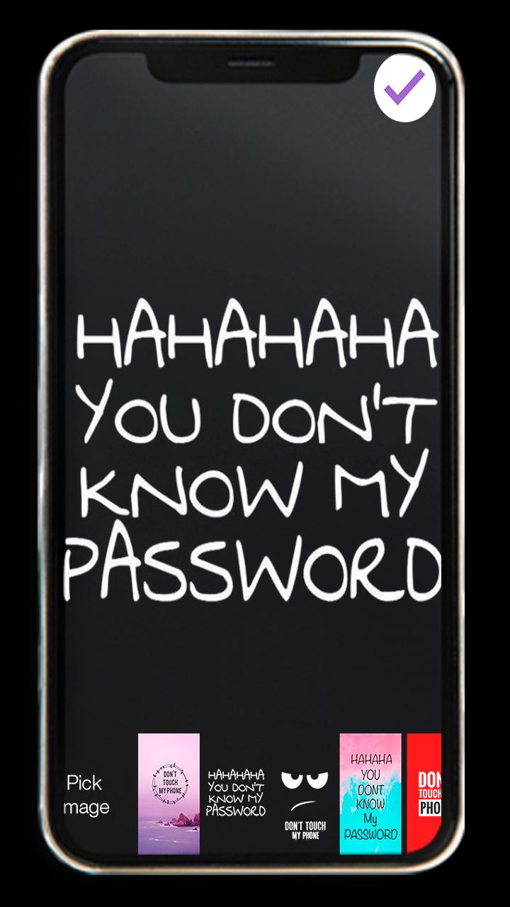 Don't Touch My Phone Password Girly HD Wallpaper APK per Android Download Don't Touch My Phone Password Girly HD Wallpaper APK per Android Download
