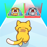 Cat Rush: Draw Puzzle Game icône