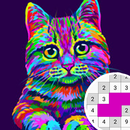 Cats Pixel Coloring Number Art APK