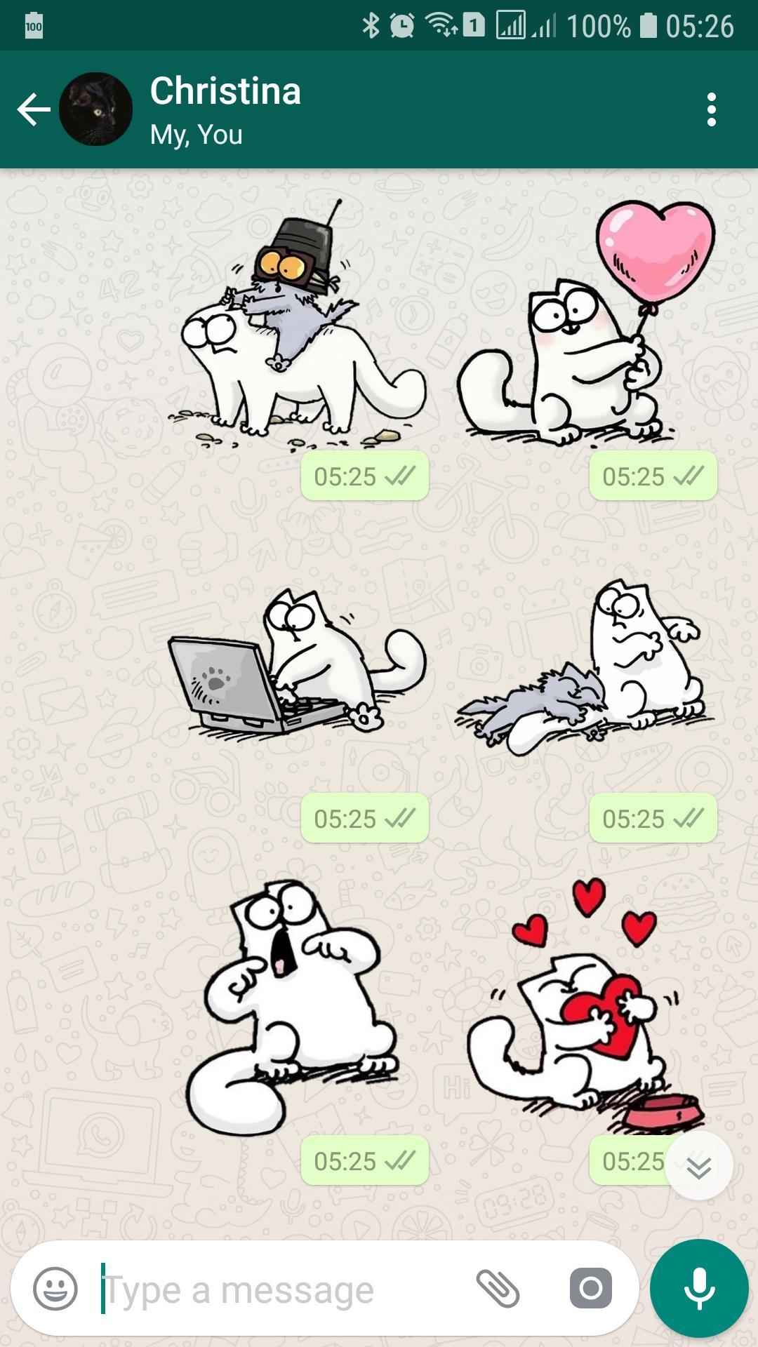 Cat Sticker Packs Wastickerapps For Whatsapp For Android Apk