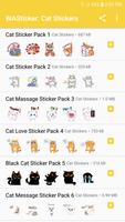 WASticker: Cat Stickers capture d'écran 3