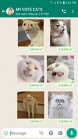 WASticker: Cat Stickers capture d'écran 1