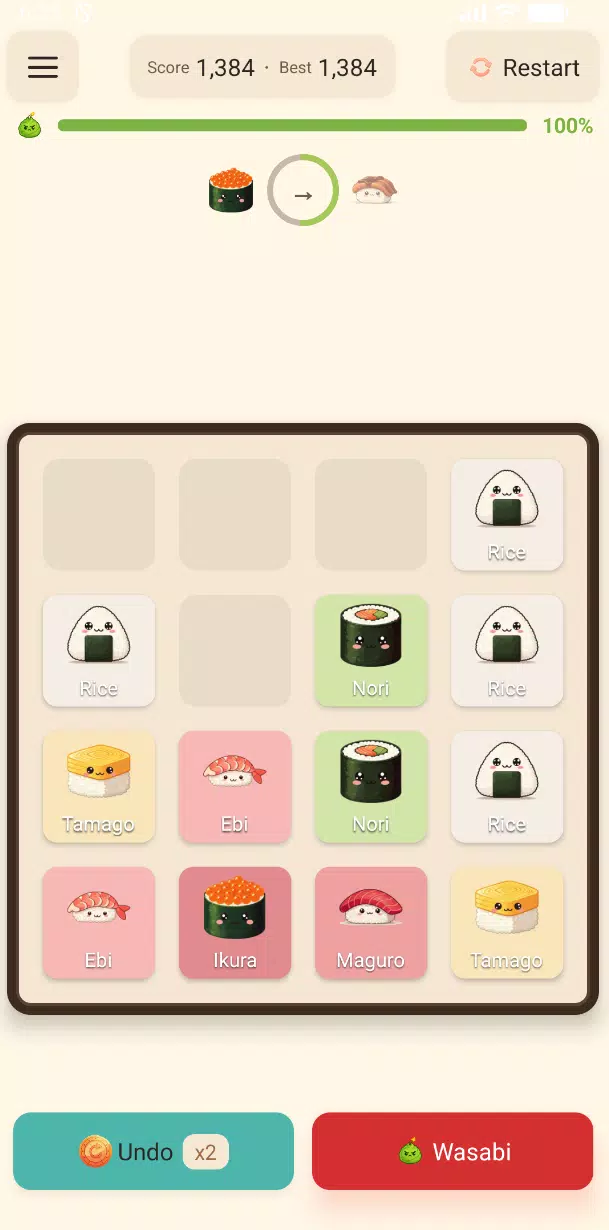 Cat Sushi Merge