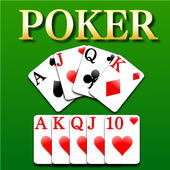 Poker card game ícone