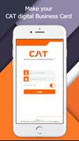 CAT Digital Business Card poster