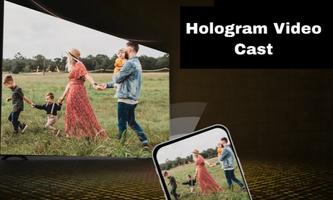 Hologram Video Cast Affiche