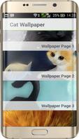 Chats 3D Wallpaper Affiche