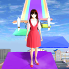 Anime School Girls Parkour 3D আইকন