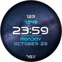 CC Milky Way Watch Face screenshot 3