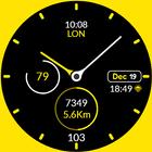 Clean Analog watch face icon