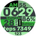 CC Clean 02 Watch Face