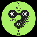 CC Clean 12 Watch Face