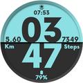 ”CC Clean 13 Watch Face