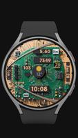Electronic 03 Watch Face ảnh chụp màn hình 3