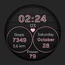 CC Rose minimal Watch Face APK