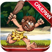 Caveman run  icon