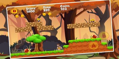 Caveman run : Super Jungle Adventure Boy تصوير الشاشة 3