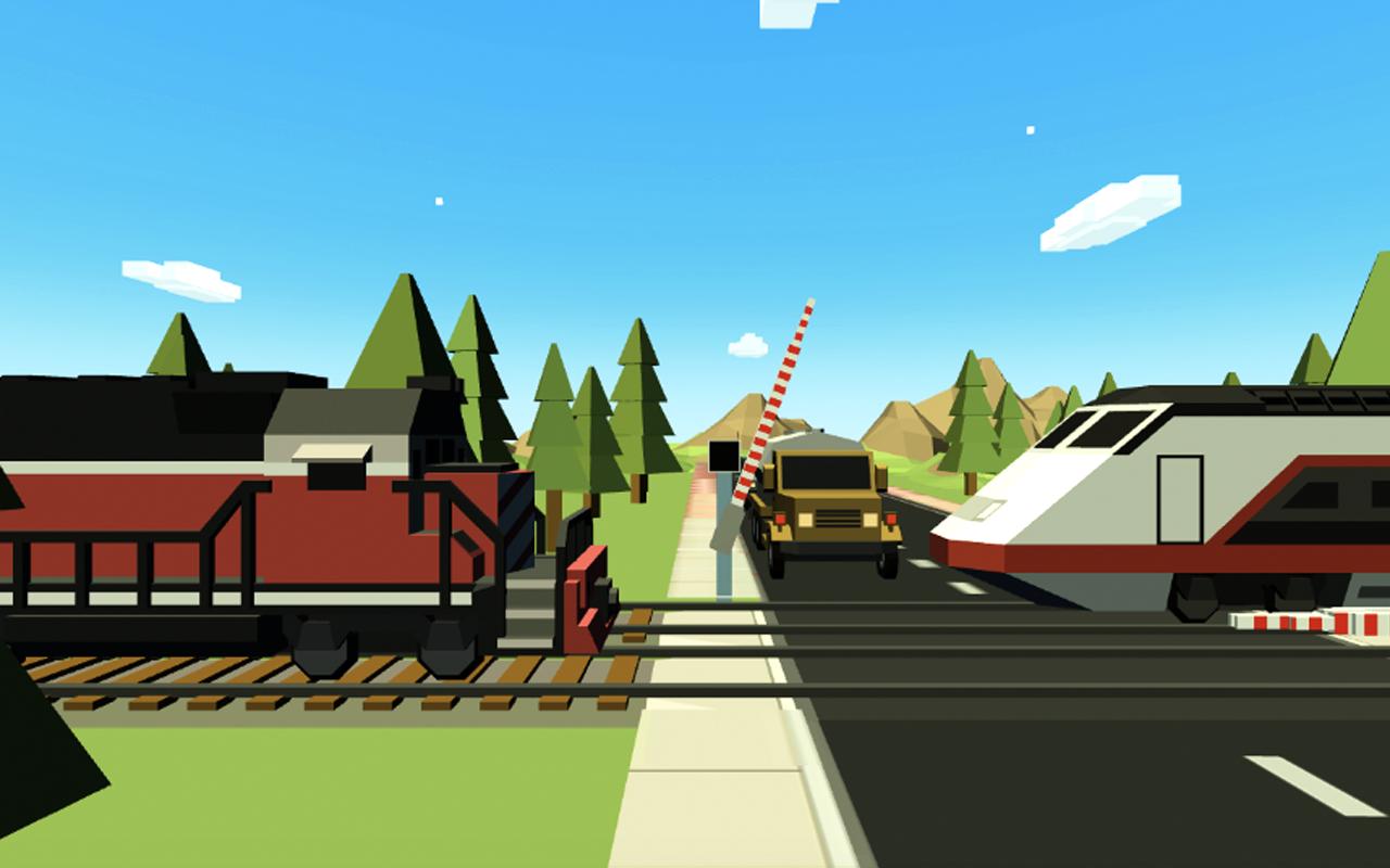 Railroad Crossing Mania Ultimate Train Simulator For Android Apk Download - more roblox games with railroad crossings youtube
