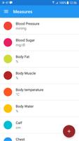 Body measurements ภาพหน้าจอ 1