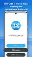 CAYIN Signage Player poster