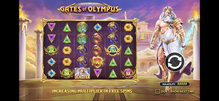 برنامه‌نما Gates Of Olympus عکس از صفحه