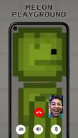 Melon playground fake call syot layar 2