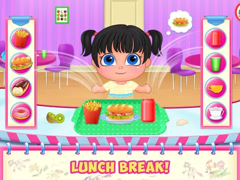 Screenshot 2 for Baby Emma Care Day At School