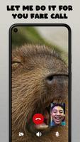 Capybara Funny Fake Call capture d'écran 1