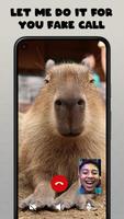 Capybara Funny Fake Call capture d'écran 2
