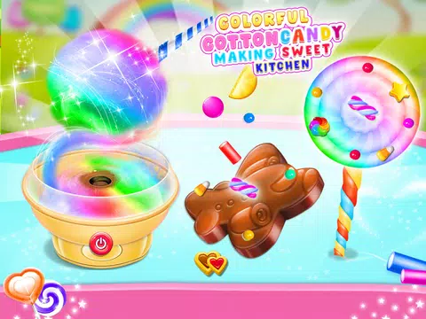 Screenshot 2 for Cotton Candy & Sweet Maker Kitchen