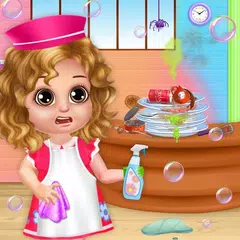 Baixar Little Girl Hotel Cleaning Cleanup APK