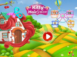 پوستر Pet Kitty Hair Salon