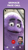 Grimace Shake Fake Video Call স্ক্রিনশট 1