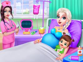 Princess Mama Und Baby Pflege Plakat