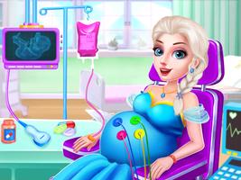 Ice Princess Mom and Baby Game screenshot 1