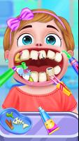 Dentist Games - Kids Superhero پوسٹر