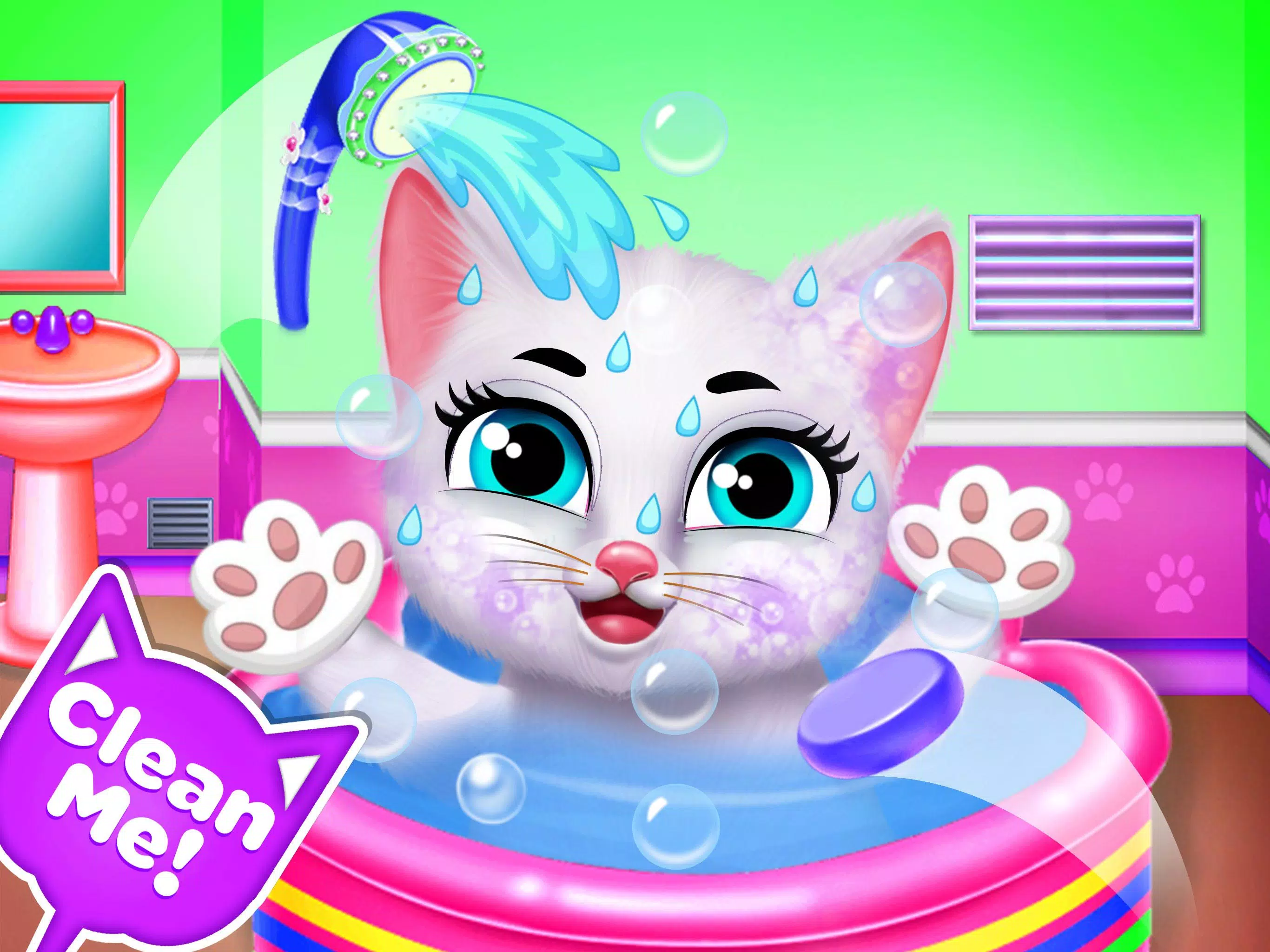 Jogo de creche Kitty Care versão móvel andróide iOS apk baixar