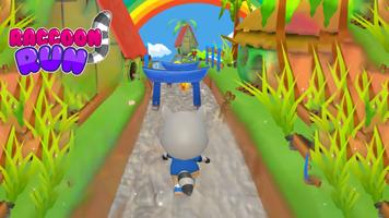Raccoon Fun Run: Running Games poster