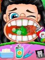 Unicorn Pet Dentist Teeth Game اسکرین شاٹ 1