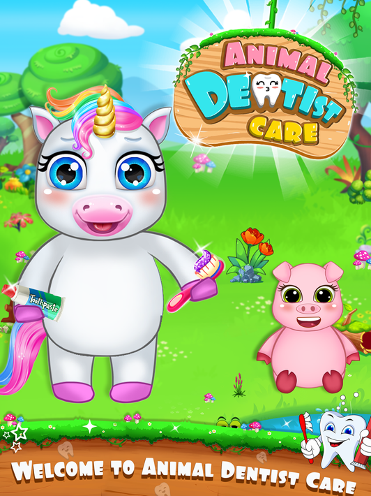 Unicorn Pet Dentist Teeth Game screenshot 15