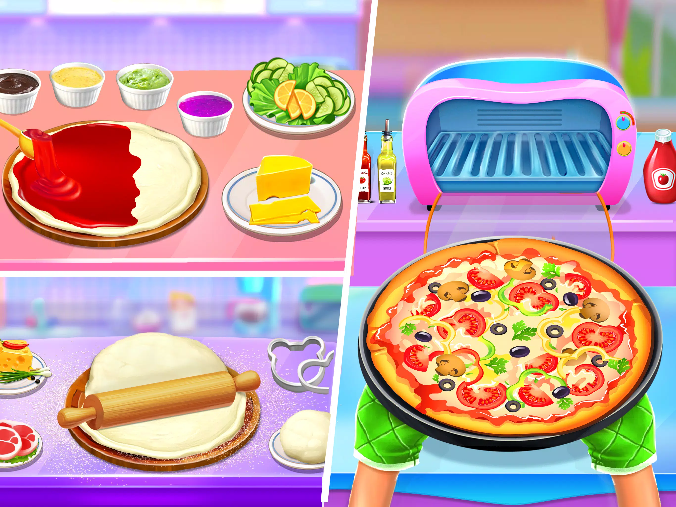 Pizzabäcker-Spiel - Kochspiele APK für Android herunterladen