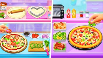 Pizza maker spel - Kookspellen-poster