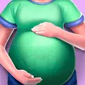 Mommy Baby Care Portrait