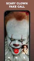 Scary Clown Video Call Prank Ekran Görüntüsü 1