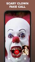 برنامه‌نما Scary Clown Video Call Prank عکس از صفحه