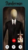 Creepy Slenderman Video Call پوسٹر
