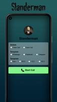 Creepy Slenderman Video Call Ekran Görüntüsü 1