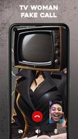 Tv Woman Video Call Prank ภาพหน้าจอ 2