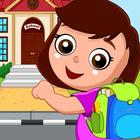 Toon Town: School آئیکن